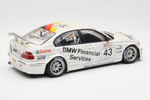 BMW 320i E46 #43 D. Muller WTCC 2005 AUTOart 1:18 80543 Diecast - image 2 of 6