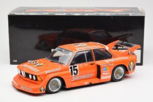 BMW 320i #15 Jägermeister H-J. Stuck Winner DRM Eifelrennen 1977 Minichamps 1:18 180772115 Diecast - image 8 of 8