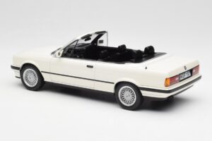 BMW 325i E30 Cabriolet Alpine White Norev 1:18 183213 Diecast - image 5 of 6