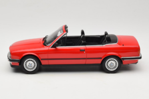BMW 325i E30 Cabriolet Bright Red Otto 1:18 OT1194 Resin - image 3 of 6