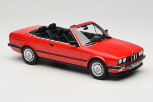BMW 325i E30 Cabriolet Bright Red Otto 1:18 OT1194 Resin - image 4 of 6