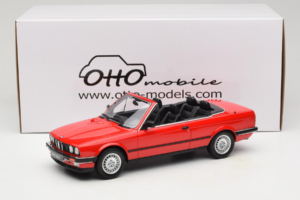 BMW 325i E30 Cabriolet Bright Red Otto 1:18 OT1194 Resin - image 6 of 6