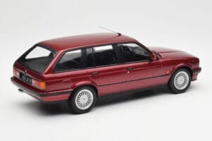 BMW 325i E30 Touring Red Metallic Norev 1:18 183218 Diecast - image 2 of 6