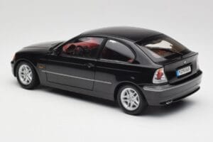 BMW 325Ti Compact E46 Black Kyosho 1:18 80430024440 Diecast - image 6 of 7