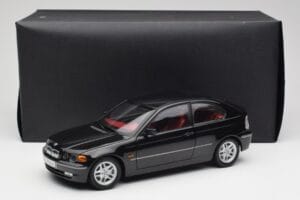 BMW 325Ti Compact E46 Black Kyosho 1:18 80430024440 Diecast - image 7 of 7