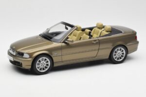 BMW 328Ci E46 Cabriolet Individual Brass Metallic Limited Edition Kyosho 1:18 80430395004 Diecast