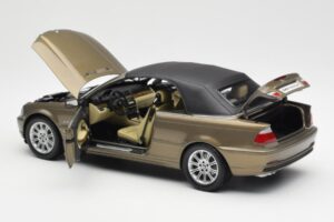 BMW 328Ci E46 Cabriolet Individual Brass Metallic Limited Edition Kyosho 1:18 80430395004 Diecast - image 5 of 8