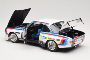 BMW 3.5 CSL #24 H. Stuck / S. Posey 12 Hours of Sebring 1975 Minichamps 1:18 80430139188 Diecast - image 5 of 8