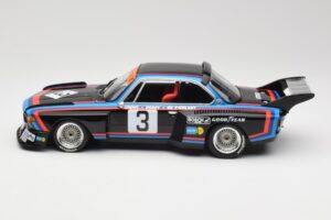 BMW 3.5 CSL E9 #3 A. de Fierlant / H. Grohs 6 Hours Silverstone 1976 Minichamps 1:18 155762603 Diecast - image 3 of 6