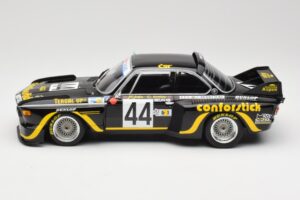 BMW 3.5 CSL E9 #44 A.S.P.M. Tanday Music J-C. Justice / J. Belin 24 Hours of Le Mans 1976 Minichamps 1:18 155762644 Diecast - image 3 of 6