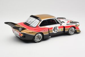 BMW 3.5 CSL E9 #45 Hermetite T. Walkinshaw / J. Fitzpatrick 24 Hours of Le Mans 1976 Minichamps 1:18 155762645 Diecast - image 2 of 6