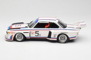 BMW 3.5 CSL E9 #5 K. Miller / D. Cowart 6 Hours of Watkins Glen 1979 Minichamps 1:18 155792605 Diecast - image 3 of 6