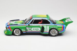 BMW 3.5 CSL E9 Schnitzer #10 D. Quester / R. Peterson 6 Hours Watkins Glen 1976 Minichamps 1:18 155762610 Diecast - image 3 of 6