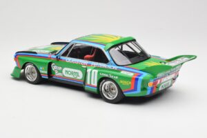BMW 3.5 CSL E9 Schnitzer #10 D. Quester / R. Peterson 6 Hours Watkins Glen 1976 Minichamps 1:18 155762610 Diecast - image 5 of 6