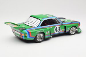 BMW 3.5 CSL E9 Schnitzer #43 D. Quester / A. Krebs 24 Hours of Le Mans 1976 Minichamps 1:18 155762643 Diecast - image 2 of 6