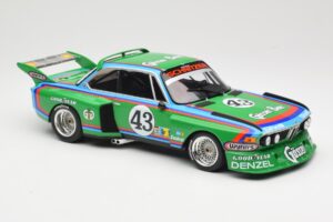 BMW 3.5 CSL E9 Schnitzer #43 D. Quester / A. Krebs 24 Hours of Le Mans 1976 Minichamps 1:18 155762643 Diecast - image 4 of 6