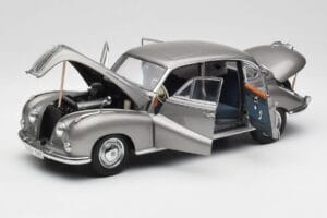 BMW 502 2.6 Luxus Silver Beige Metallic AUTOart 1:18 70591 Diecast - image 2 of 8
