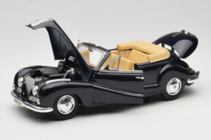 BMW 502 Cabriolet Black Maisto 1:18 31817 Diecast - image 2 of 8