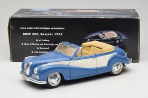BMW 502 Cabriolet Blue Tchibo 1:18 45396 Diecast - image 8 of 8