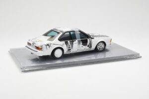 BMW 635 CSi E24 Art Car Robert Rauschenberg AUTOart 1:18 80430150924 Diecast - image 2 of 8