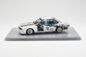BMW 635 CSi E24 Art Car Robert Rauschenberg AUTOart 1:18 80430150924 Diecast - image 3 of 8