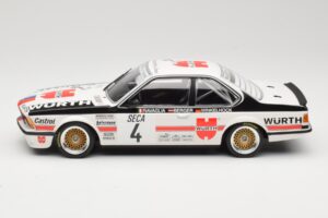 BMW 635 CSi E24 BMW Italia #4 R. Ravaglia / G. Berger 24 Hours of Spa 1984 Minichamps 1:18 155842504 Diecast - image 3 of 6