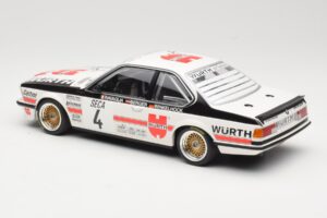 BMW 635 CSi E24 BMW Italia #4 R. Ravaglia / G. Berger 24 Hours of Spa 1984 Minichamps 1:18 155842504 Diecast - image 5 of 6