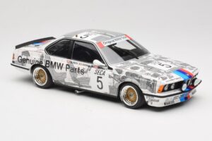 BMW 635 CSi E24 #5 R. Ravaglia Winner Spa 24 Hours 1985 Minichamps 1:18 155852505 Diecast - image 4 of 6
