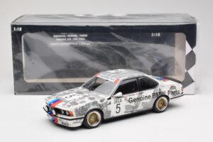 BMW 635 CSi E24 #5 R. Ravaglia Winner Spa 24 Hours 1985 Minichamps 1:18 155852505 Diecast - image 6 of 6