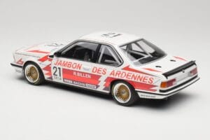 BMW 635CSi E24 Team Brun Motorsport #21 H. Grohs / T. Boutsen Spa 24 Hours 1985 Minichamps 1:18 155852521 Diecast - image 5 of 6