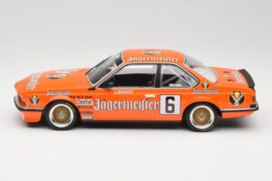 BMW 635CSi E24 Jagermeister #6 H. Stuck Bergischer Lowe Zolder DPM 1984 Minichamps 1:18 155842506 Diecast - image 3 of 6