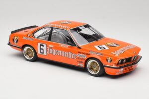 BMW 635CSi E24 Jagermeister #6 H. Stuck Bergischer Lowe Zolder DPM 1984 Minichamps 1:18 155842506 Diecast - image 4 of 6