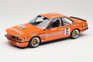 BMW 635CSi E24 Jagermeister #6 H. Stuck Bergischer Lowe Zolder DPM 1984 Minichamps 1:18 155842506 Diecast