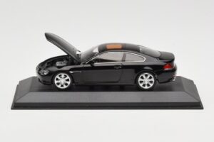 BMW 645i E63 Black Minichamps 1:43 80420393306 Diecast - image 2 of 5