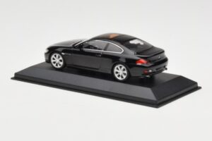 BMW 645i E63 Black Minichamps 1:43 80420393306 Diecast - image 4 of 5