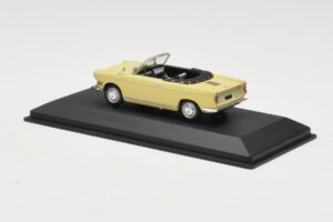 BMW 700 Cabriolet Yellow Minichamps 1:43 BMW002 Diecast - image 3 of 4