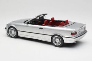 BMW Alpina B3 E36 3.2 Cabriolet Arctic Silver MCG 1:18 MCG18322 Diecast - image 7 of 8