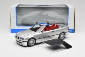 BMW Alpina B3 E36 3.2 Cabriolet Arctic Silver MCG 1:18 MCG18322 Diecast - image 8 of 8