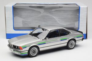BMW Alpina B7 Turbo E24 Polaris Silver MCG 1:18 MCG18234 Diecast - image 6 of 6