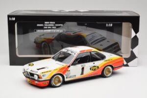 BMW 635CSi E24 BMW Italia #1 U. Grano / H. Kelleners Spa 1983 Minichamps 1:18 155832601 Diecast - image 6 of 6