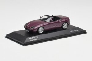 BMW Z1 E30 Purple Metallic Minichamps 1:43 400020101 Diecast - image 2 of 5