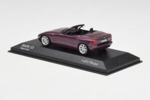BMW Z1 E30 Purple Metallic Minichamps 1:43 400020101 Diecast - image 3 of 5