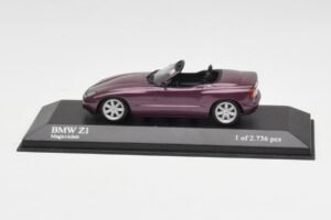 BMW Z1 E30 Purple Metallic Minichamps 1:43 400020101 Diecast