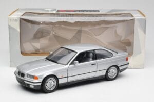 BMW 3 Series E36 Coupe Silver UT Models 1:18 180023321 Diecast - image 8 of 8