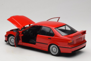 BMW 318is E36 Hellrot UT Models 1:18 180024302-R1 Diecast - image 5 of 8