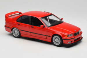 BMW 318is E36 Hellrot UT Models 1:18 180024302-R1 Diecast - image 6 of 8