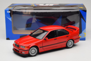 BMW 318is E36 Hellrot UT Models 1:18 180024302-R1 Diecast - image 8 of 8