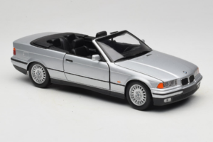 BMW 3 Series E36 Cabriolet Silver UT Models 1:18 BMW008 Diecast - image 6 of 8