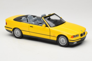BMW 3 Series E36 Cabriolet Yellow UT Models 1:18 BMW007 Diecast - image 6 of 8