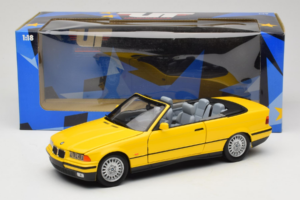 BMW 3 Series E36 Cabriolet Yellow UT Models 1:18 BMW007 Diecast - image 8 of 8